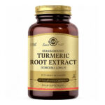 Solgar turmeric root extract takviye edici gida 60 bitkisel kapsul