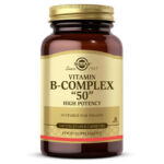 Solgar vitamin b complex 50 100 bitkisel kapsul
