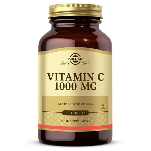 Solgar vitamin c 1000 mg 90 bitkisel tablet