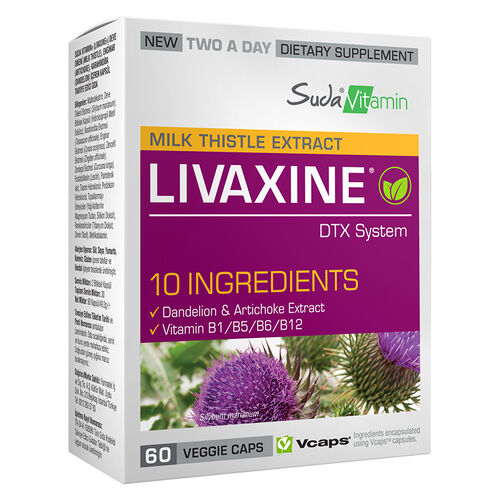 suda-vitamin-milk-thistle-extract-livaxine-60-kapsul-suda-vitamin-161970-60-O.jpg Suda Vitamin Milk Thistle Extract Livaxine 60 Kapsül - Görsel 1