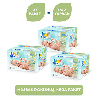 uni-baby-hassas-dokunus-islak-mendil-36-li-1872-yaprak.jpg Uni Baby İlk Adım Islak Mendil 3x52 Adet - Görsel 1