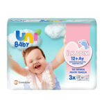 Uni Baby İlk Adım Islak Mendil 3x52 Adet - Görsel 3