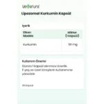 VeNatura Lipozomal Kurkumin 30 Kapsül