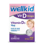 Vitabiotics Wellkid Vit Drops Vitamin D3 Takviye Edici Gıda 30 ml