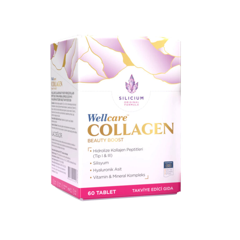 Wellcare collagen beauty boost takviye edici gida 60 tablet