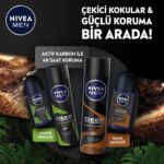 Nivea Men Deep Dimension Aktif Karbon Amazonia Anti-Perspirant Deodorant 150ml - Görsel 6