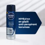 Nivea Men Derma Control Clinical 96sa Deodorant Spray 150 ml - Görsel 5