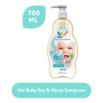 Uni Baby Saç ve Vücut Şampuanı 700ml - Görsel 3