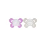 Chicco Emzik Physio Comfort Kız 2'li Silikon 16-36 Ay - Görsel 2
