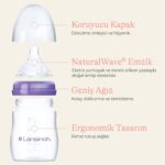 Lansinoh Natural Wave Biberon 160ml - Görsel 4