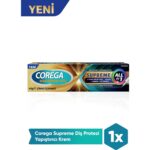 Corega Supreme All in One Diş Protezi Yapıştırıcı Krem 40 g - Görsel 2