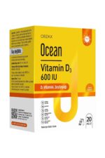 Ocean Vitamin D3 600IU Oral Spray Takviye Edici Gıda 20 ml - Görsel 2