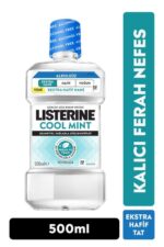 Listerine Cool Mint Alkolsüz Ekstra Hafif Nane Ağız Bakım Suyu 500 ml - Görsel 2