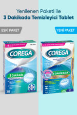 Corega Diş Protezi Temizleyici 30 Tablet - Görsel 3