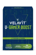 Velavit V-Gamer Boost Takviye Edici Gıda 20 Tablet - Görsel 2