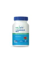 Velavit V-Cranberry & Vit C Takviye Edici Gıda 30 Kapsül - Görsel 2