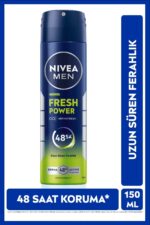Nivea Men Fresh Power Deodorant Sprey 150ml - Görsel 2