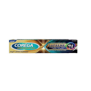 Corega Supreme All in One Diş Protezi Yapıştırıcı Krem 40 g