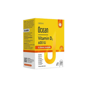 Ocean Vitamin D3 600IU Oral Spray Takviye Edici Gıda 20 ml