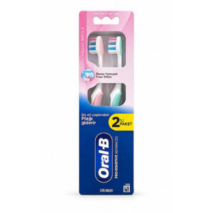 Oral-B Pro-Sensitive Advanced Hassas Temizlik Extra Yumuşak Diş Fırçası 2'li Paket